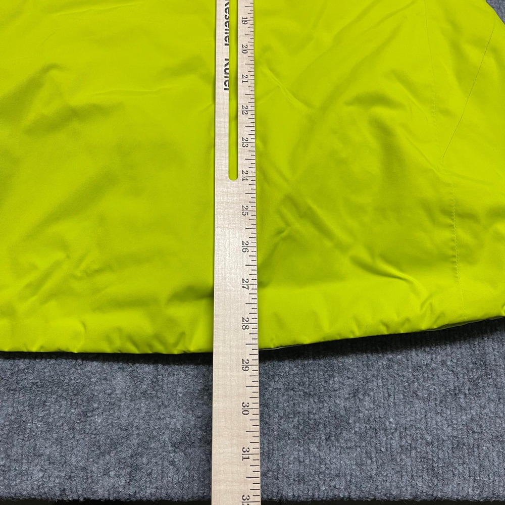 Mountain Hardwear Jacket Womens Medium Neon Yellow Polara Insulated RECCO Ski - Picture 15 of 16